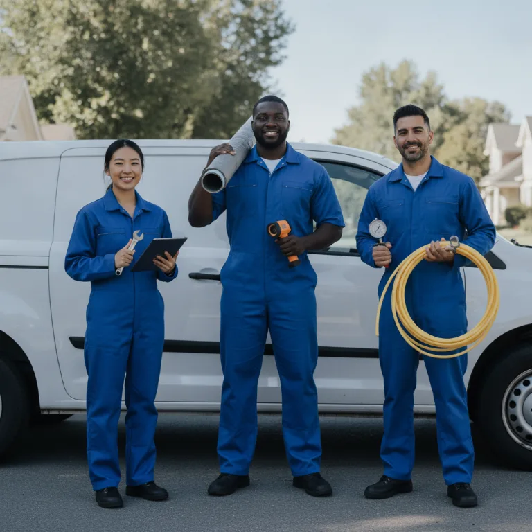 Geothermal Heating team in San Bernardino